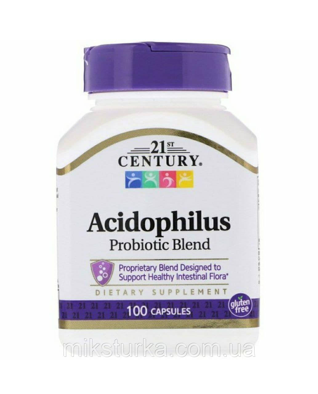 Пробіотики Iherb 21 st Century, 100 таблеток
