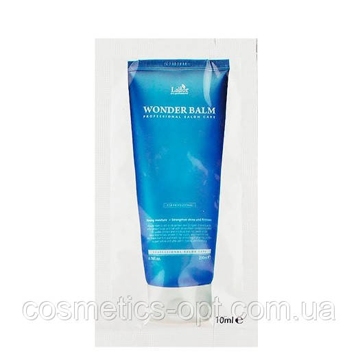 Протеиновый экспресс-бальзам для увлажнения волос Lador Wonder Balm, 10 ml