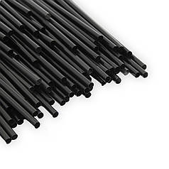 Трубочка коктейльна Фреш чорна Ø6.8мм 21см 500шт/уп / Трубочки для напоїв та коктейлів чорні