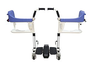 Транспортувальне крісло-коляска для інвалідів MIRID MKX-02B (з електродвигуном), фото 2
