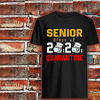 Футболка с принтом "Senior class of 2020. Quarantine" Push IT