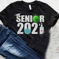 Футболка с принтом "Senior 2021" Push IT