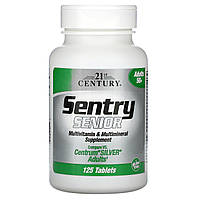 Вітаміни і мінерали 21st Century Sentry Senior (Multivitamin & Multimineral Supplement) Adults 50+, 125 Tabs