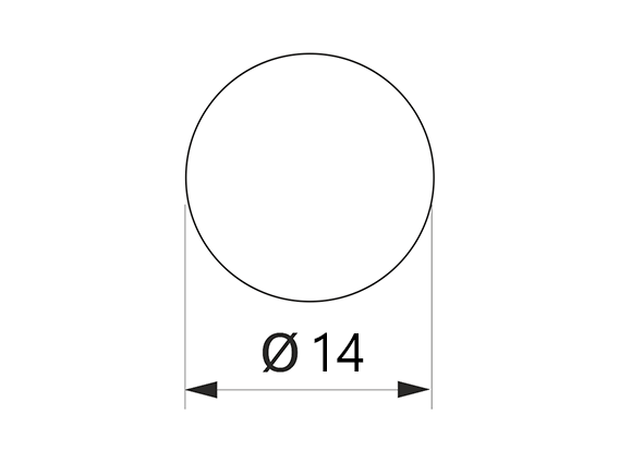 Заглушка конфирмата самоклеящая Weiss d=14 Бежевая (50шт) 0325 - фото 2 - id-p386331753