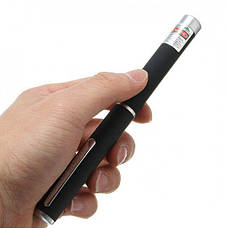 Зеленая лазерная указка Green Laser Pointer c 5 насадками, фото 3