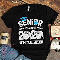 Футболка з принтом "Senior class of 2020 (Quarantine)" Push IT