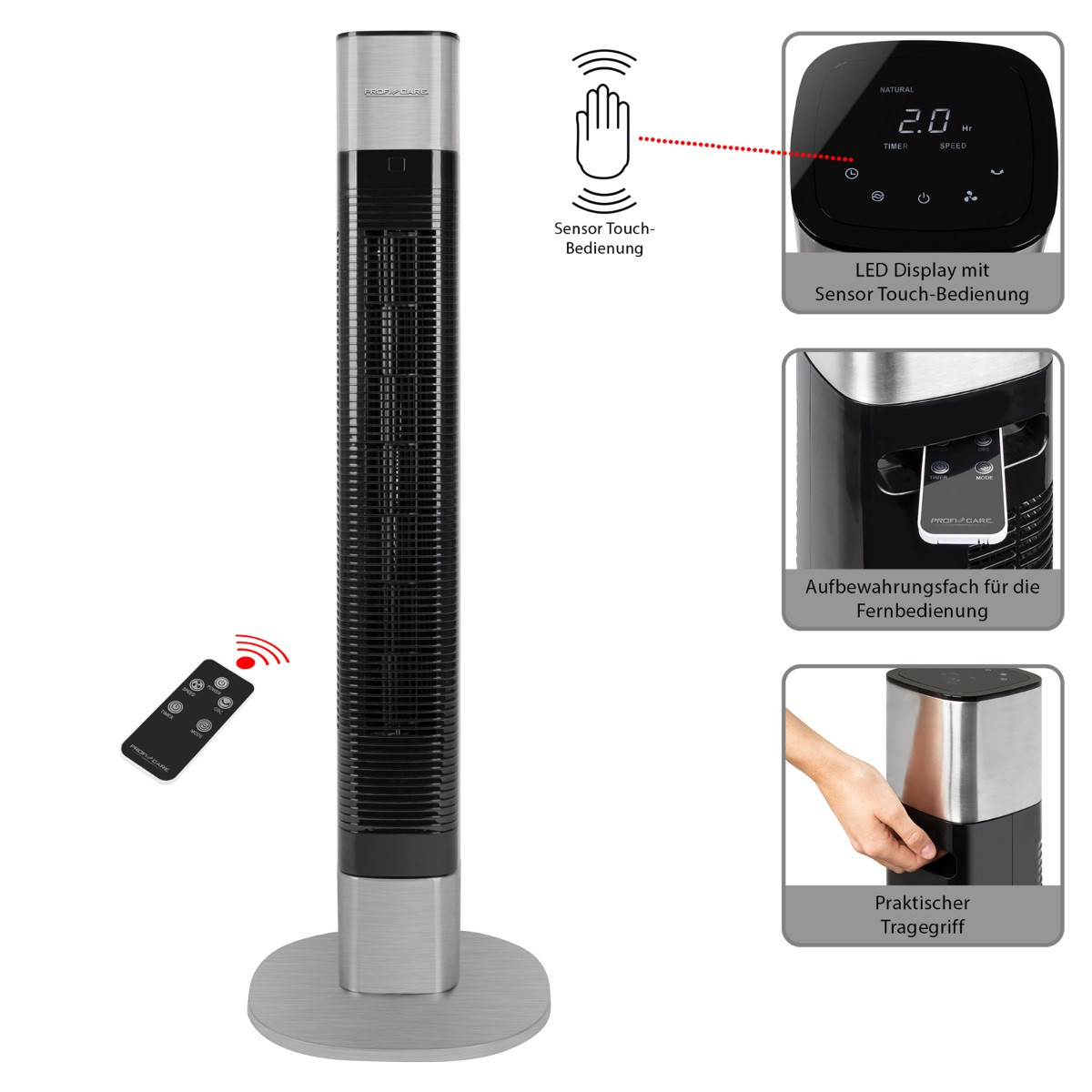 Вентилятор Profi Care PC-TVL 3068 (колонний)