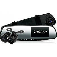 Видеорегистратор на зеркало Stinger ST DVR-M489FHD cam с камерами