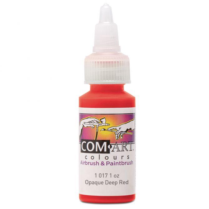 Фарба акрилова Com Art 10171 Opaque Deep Red глибока червона покривна, 28 мл