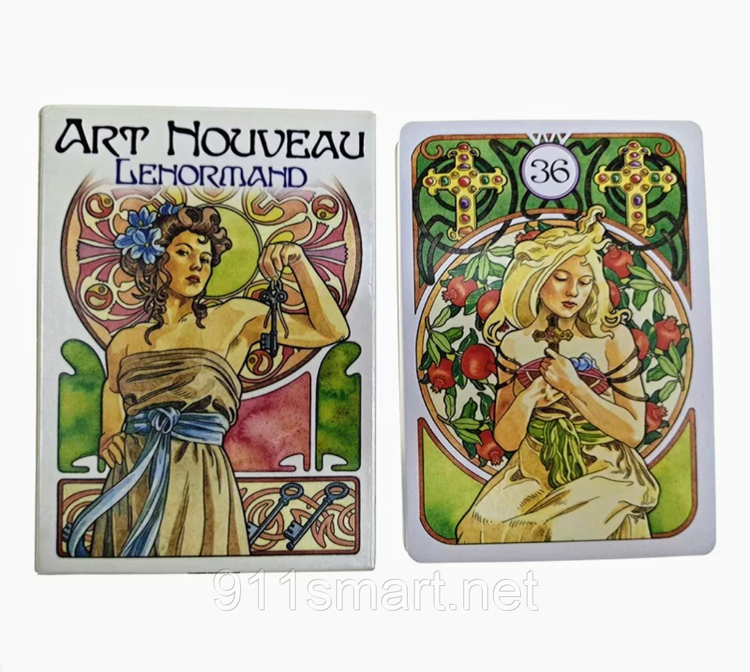 Оракул Ленорман Арт-Нуво (Art Nouveau Lenormand)