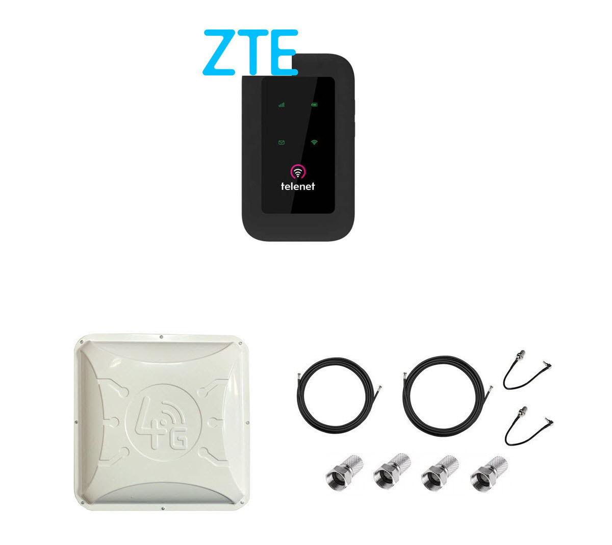 Комплект для резервного 4G інтернету ZTE MF960 RunBit Alta