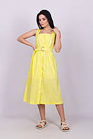 Жіноча літня сукня (Жовтий)