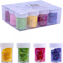 Клей, блискітки