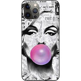 Чохол силіконовий для iPhone 12 Pro з картинкою Монро