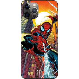 Чохол силіконовий для iPhone 12 Pro з картинкою Людина павук