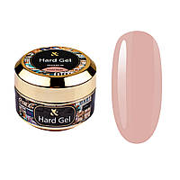 Моделирующий гель для ногтей F.O.X Hard Gel Cover Nude, 15 мл