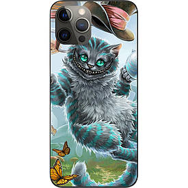 Чохол силіконовий для iPhone 12 Pro з картинкою Чеширський кіт