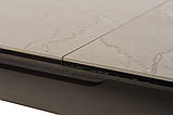 Розсувний стіл TM-76 петра грей під мармур 120/150 Vetro Mebel, фото 8