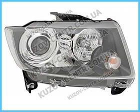 Фара передня Jeep Compass 11-16 права (FPS) + LED