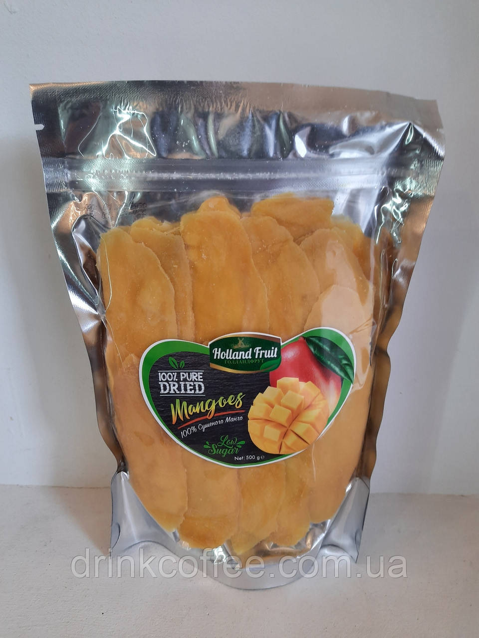 Манго натуральный сушенный Holland Fruit Mango 500g - фото 1 - id-p1402527650