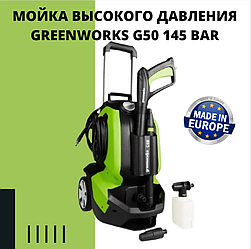 МИЙКА ВИСОКОГО ТИСКУ GREENWORKS G50 145 BAR