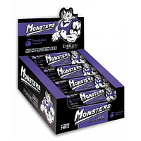 Протеиновые батончики Monsters Strong Max - 80g x 20шт слива