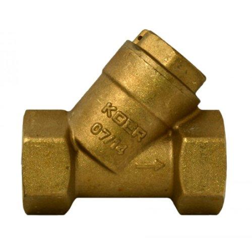 Фільтр грубого очищення 1/2" DN15 (грязьовик), "Koer" Чехія