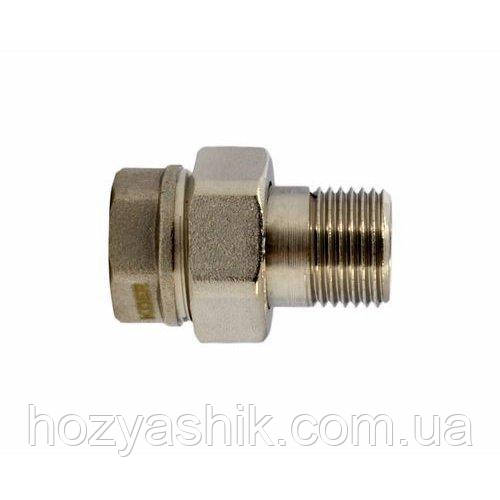 Згін американка 1/2" пряма, "Koer"