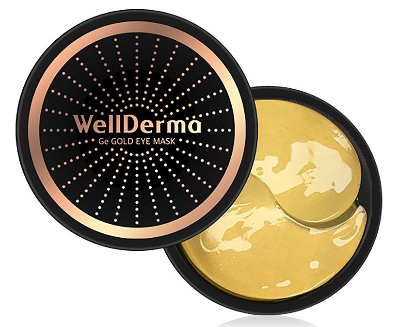 Патчі із золотом і германієм Wellderma Ge Gold Eye Mask 60 шт.