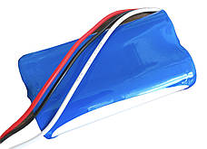 Аккумулятор 7.4V 2600 мАч Li ion 18650 без захисту, фото 6
