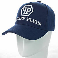 Стильная черная кепка бейсболка Philipp Plein филипп плейн мужская женская Синий