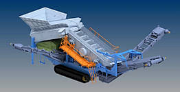 Гусеничний похилий гуркіт Fabo Tracked Mobile Scalpers