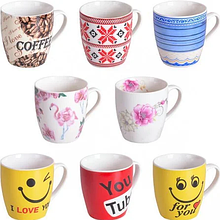 Чашки фаянс