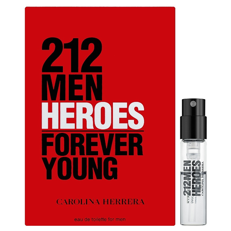 Carolina Herrera 212 Men Heroes Forever Young Туалетна вода (пробник) 1.5ml (8411061005576)