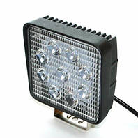 LED фара, светодиодная лед фара 9 диодов ALLLIGHT 06TYPE 27W 9CHIP EPISTAR SPOT 9-30V