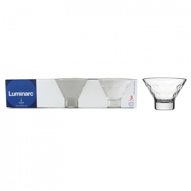 Набор креманок Luminarc Shetland Diamond 250 мл 3 шт (P2771)