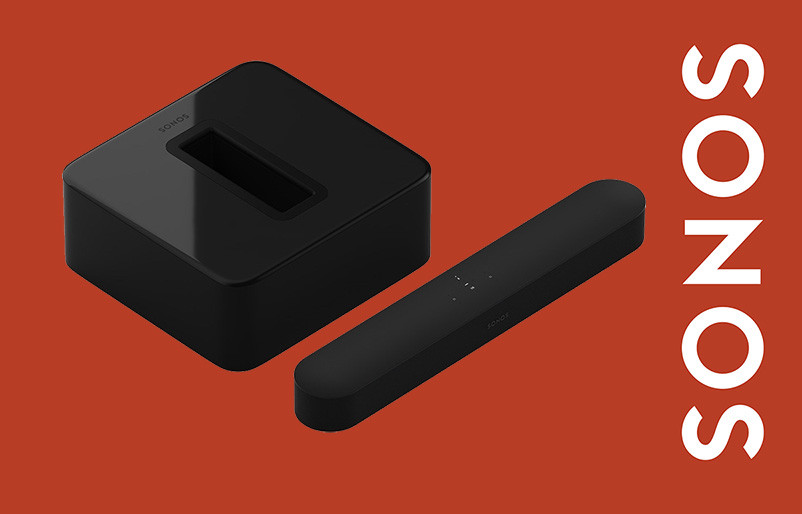 Sonos 3.1. Beam & Sub CINEMA домашній кінотеатр з функцією мультирум Чорний