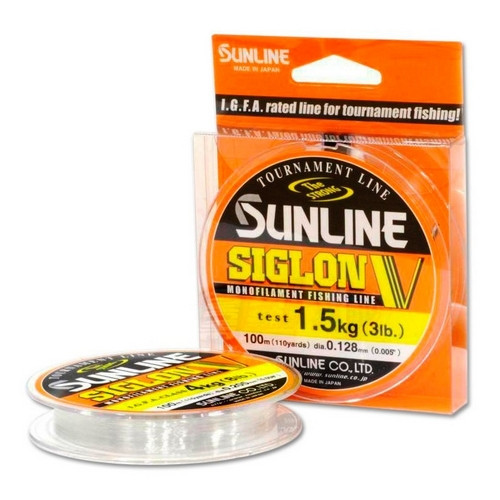 Волосінь Sunline Siglon V 100m #1.5/0.205mm 4.0kg