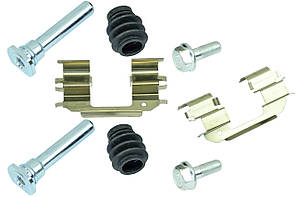 Ремкомплект супорта Lanos, Lacetti, Sens R13 (2 пальці, 2 пильовики, 2 болти, 2 скоби) Genuine Parts