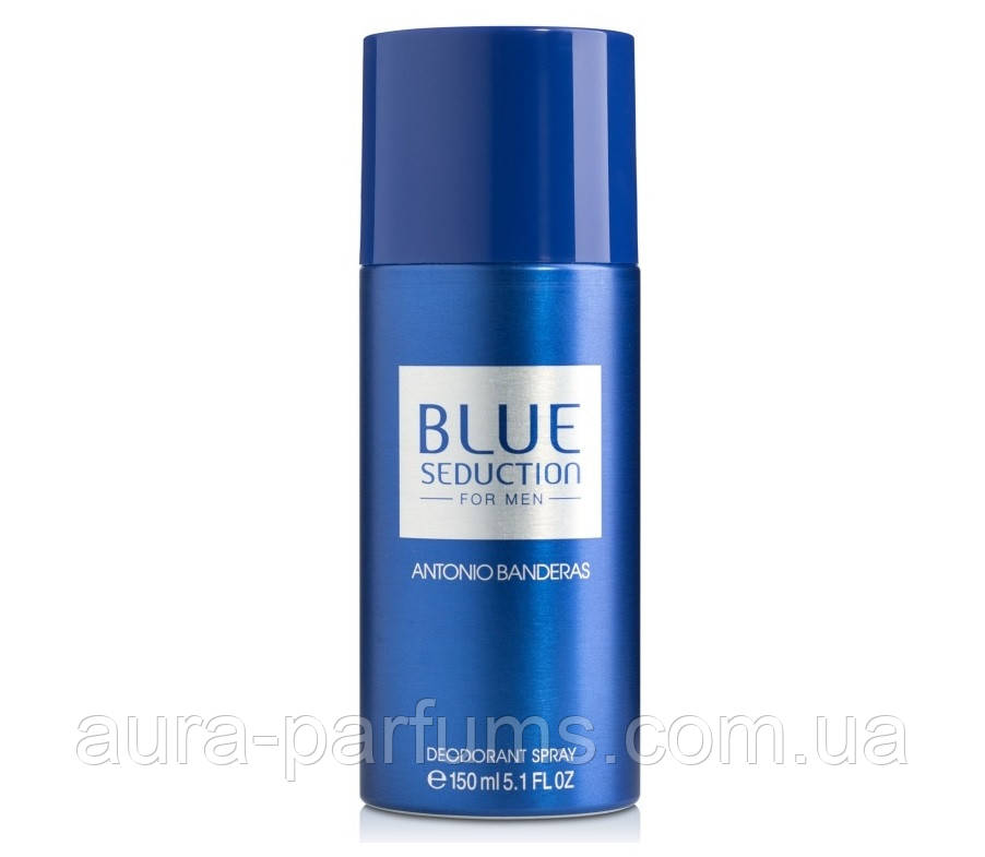 Antonio Banderas Blue Seduction For Men Дезодорант 150 ml.