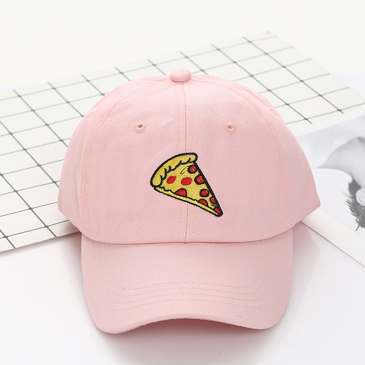 Кепка Бейсболка Чоловіча Жіноча City-A з Піцою Pizza Рожева