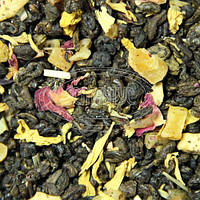 Зеленый чай с добавками "Нектарин со сливками", 100 г