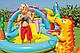 Надувний дитячий ігровий центрIntex 57135 "Планета динозаврів" 333*229*112,горка, душ, м'ячики, іграшки - фото 6 - id-p1402671093