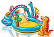 Надувний дитячий ігровий центрIntex 57135 "Планета динозаврів" 333*229*112,горка, душ, м'ячики, іграшки - фото 1 - id-p1402671093