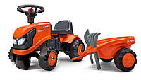 Трактор-каталка Falk Baby Kubota 260C с прицепом