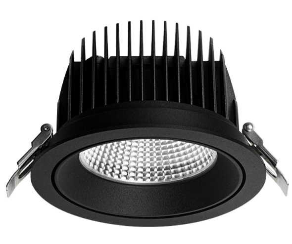 Світлодіодний LED світильник ДЕЛЬТА LD 41W 4000K 4400 Lm D150 IP65 вбудований, Downlight