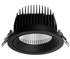 Світлодіодний світильник LED ДЕЛЬТА LD 41W 4000K 4400 Lm D150 IP65 вбудовується, Downlight