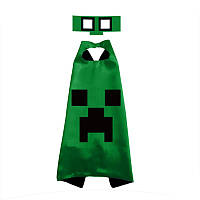 Карнавальний костюм Creeper Minecraft зелений
