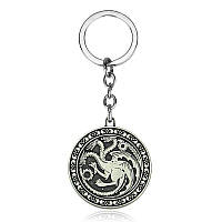 Брелок Game of Thrones Таргарианы метал