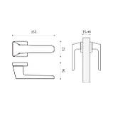 Ручка SYSTEM CONCORDIA 177 RO11 BBN, фото 2
